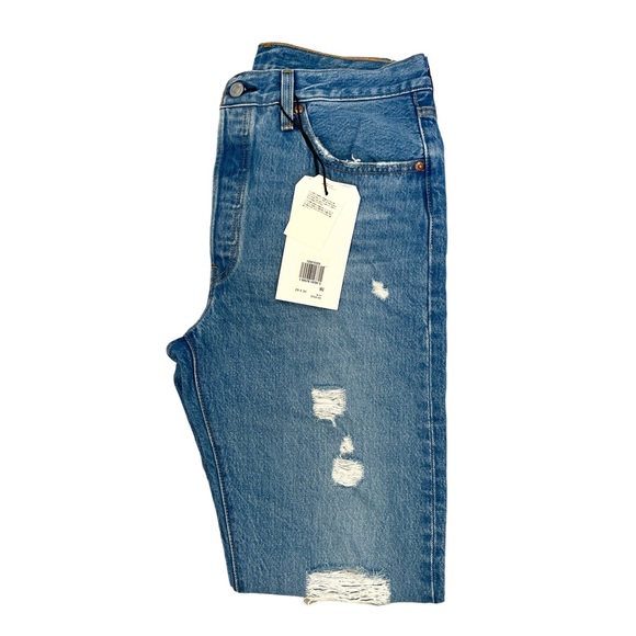 LEVI'S 501 Original High Rise Straight Jeans in Athens Crown - NWT - Size 29 x 3 - Picture 5 of 6